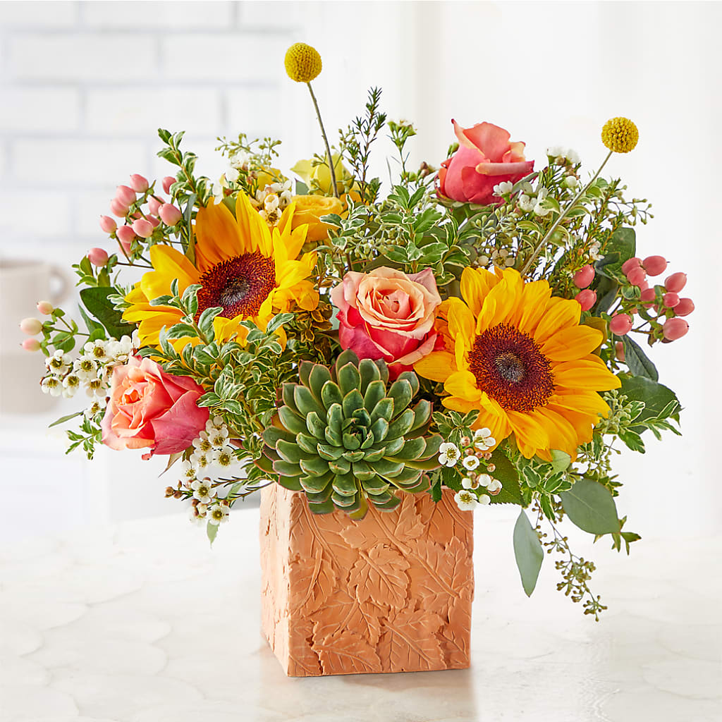 Sunflower Season Bouquet –  Hawes Florist Llc, Maynard MA