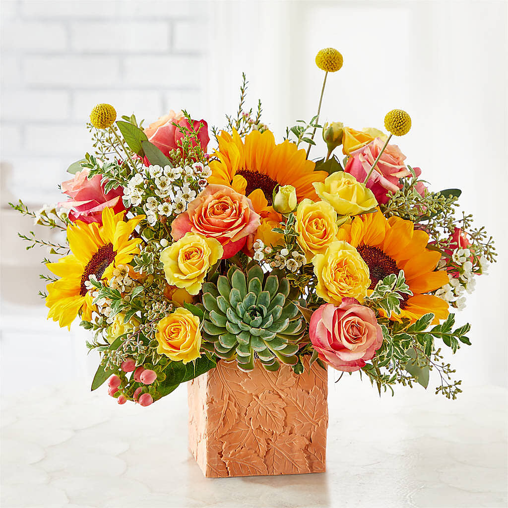 Sunflower Season Bouquet –  Hawes Florist Llc, Maynard MA