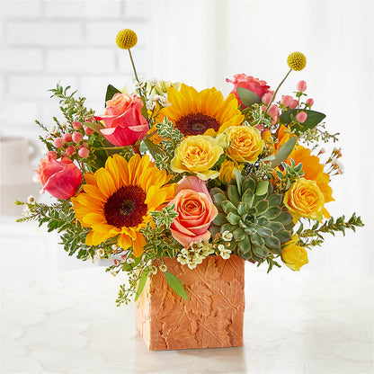 Sunflower Season Bouquet –  Hawes Florist Llc, Maynard MA
