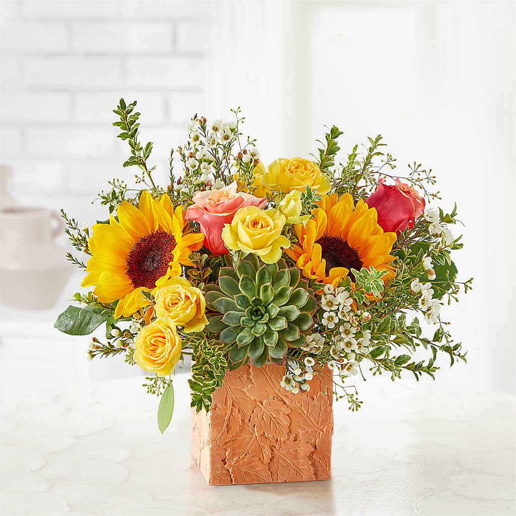 Sunflower Season Bouquet –  Hawes Florist Llc, Maynard MA