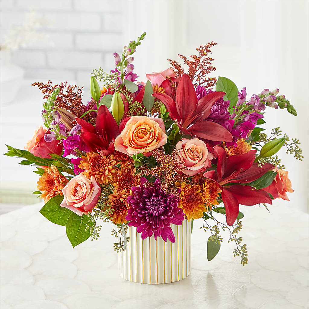 Burgundy Landscape Bouquet –  Hawes Florist Llc, Maynard MA