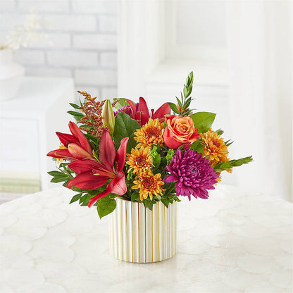 Burgundy Landscape Bouquet –  Hawes Florist Llc, Maynard MA
