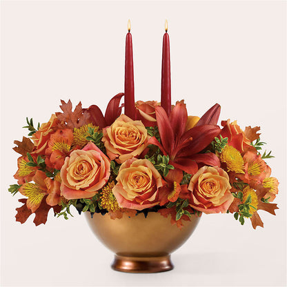 Harvest Table Centerpiece –  Hawes Florist Llc, Maynard MA