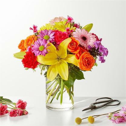 Cue the Confetti - A Florist Original –  Hawes Florist Llc, Maynard MA