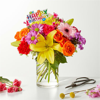 Cue the Confetti - A Florist Original –  Hawes Florist Llc, Maynard MA