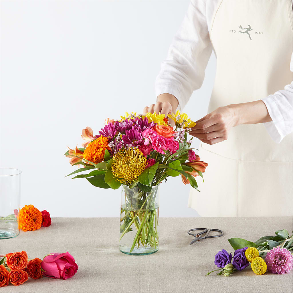 Feast of Color – A Florist Original –  Hawes Florist Llc, Maynard MA