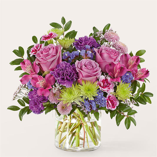 Glass Half Full Bouquet –  Hawes Florist Llc, Maynard MA