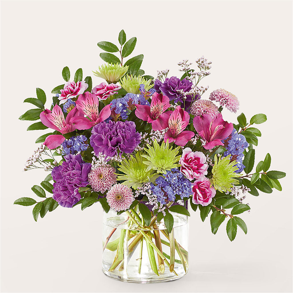 Glass Half Full Bouquet –  Hawes Florist Llc, Maynard MA