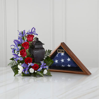 Patriotic Tribute Arrangement –  Hawes Florist Llc, Maynard MA