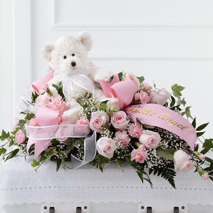 Touch of Sympathy Casket Spray –  Hawes Florist Llc, Maynard MA