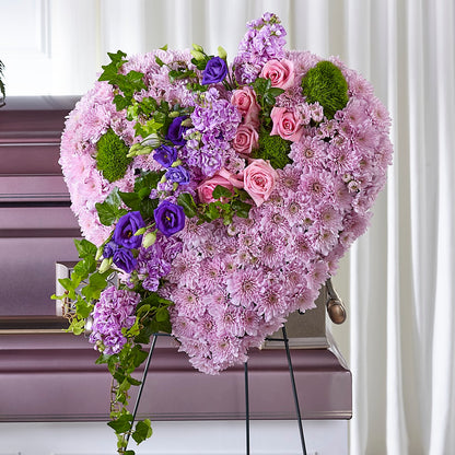 Treasured Love Standing Heart –  Hawes Florist Llc, Maynard MA