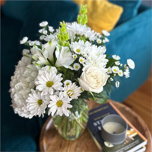 Classic Ivory – A Florist Original –  Hawes Florist Llc, Maynard MA