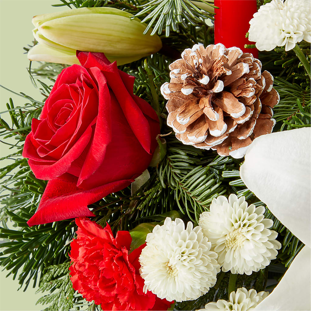 Seasonal Festivities Centerpiece –  Hawes Florist Llc, Maynard MA