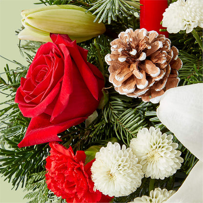 Seasonal Festivities Centerpiece –  Hawes Florist Llc, Maynard MA