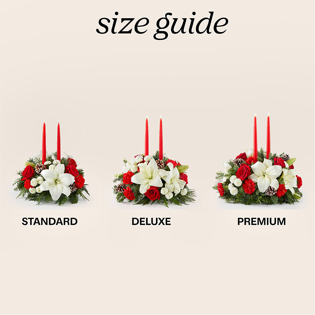Seasonal Festivities Centerpiece –  Hawes Florist Llc, Maynard MA