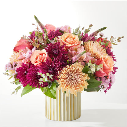 Berry Cobbler Bouquet with Ivory Vase –  Hawes Florist Llc, Maynard MA