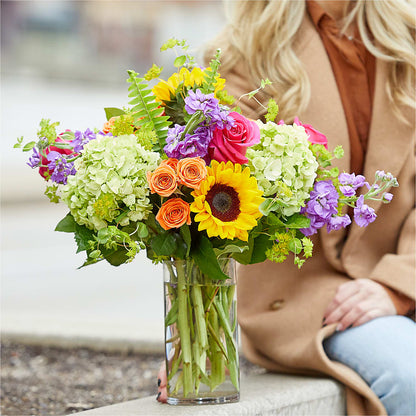 Vibrant Greetings Bouquet –  Hawes Florist Llc, Maynard MA