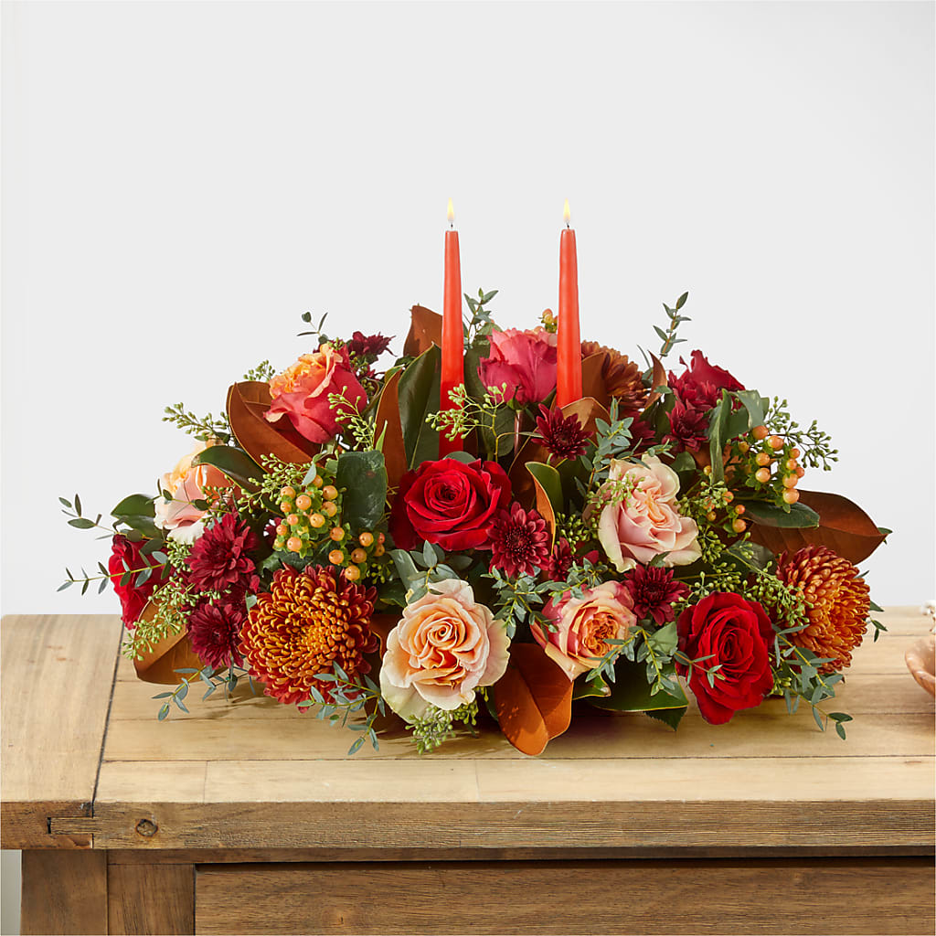 Gather Near Centerpiece –  Hawes Florist Llc, Maynard MA