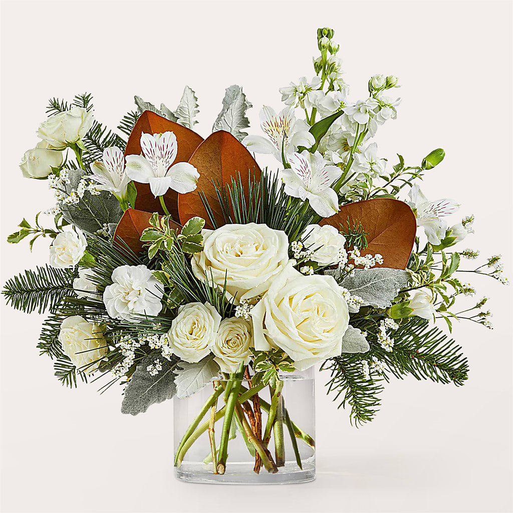 Fresh Snowfall Bouquet –  Hawes Florist Llc, Maynard MA